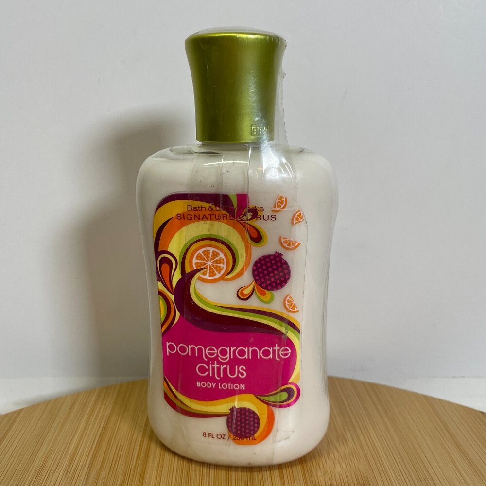 Bath & Body Works Pomegranate Citrus Body Lotion 8 oz Signature Collection